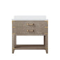 Norwalk 36 in W x 22 in D Grey Oak Single Bath Vanity