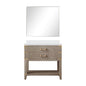 Norwalk 36 in W x 22 in D Grey Oak Single Bath Vanity