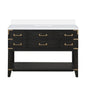 Norwalk 48 in W x 22 in D Black Oak Single Bath Vanity