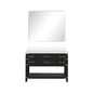 Norwalk 48 in W x 22 in D Black Oak Single Bath Vanity