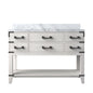 Norwalk 48 in W x 22 in D White Oak Single Bath Vanity
