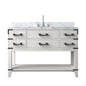 Norwalk 48 in W x 22 in D White Oak Single Bath Vanity