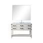 Norwalk 48 in W x 22 in D White Oak Single Bath Vanity