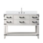 Norwalk 48 in W x 22 in D White Oak Single Bath Vanity