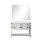 Norwalk 48 in W x 22 in D White Oak Single Bath Vanity