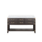 Norwalk 60 in W x 22 in D Brown Oak Double Bath Vanity
