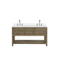 Norwalk 60 in W x 22 in D Grey Oak Double Bath Vanity