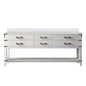 Norwalk 80 in W x 22 in D White Oak Double Bath Vanity