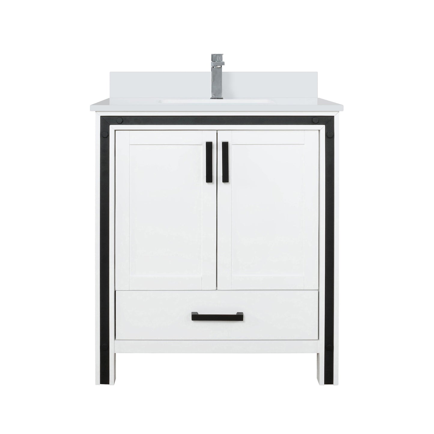 Ziva 30 in W x 22 in D White Bath Vanity
