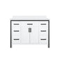 Ziva 48 in W x 22 in D White Bath Vanity