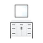 Ziva 48 in W x 22 in D White Bath Vanity
