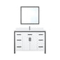Ziva 48 in W x 22 in D White Bath Vanity