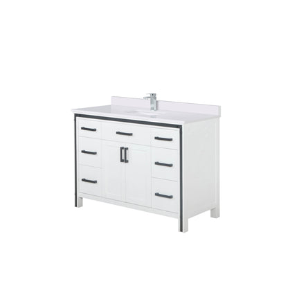 Ziva 48 in W x 22 in D White Bath Vanity