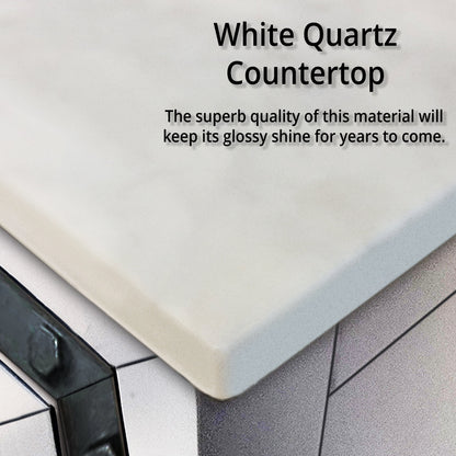 Ziva 80 in W x 22 in D White Double Bath Vanity