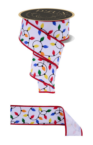 2.5"X10YD CHRISTMAS LIGHTS/FUSED WHT/RED/YLW/BLUE/GRN