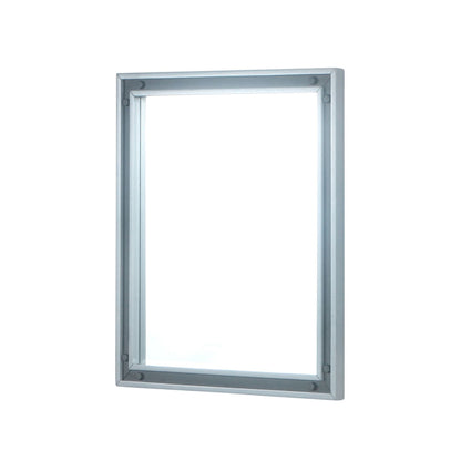 Ziva 30 in W x 32 in H Mirror with Black Metal Inlay