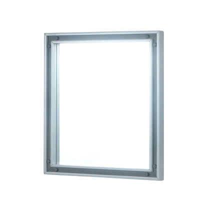 Ziva 34 in W x 32 in H Mirror with Black Metal Inlay