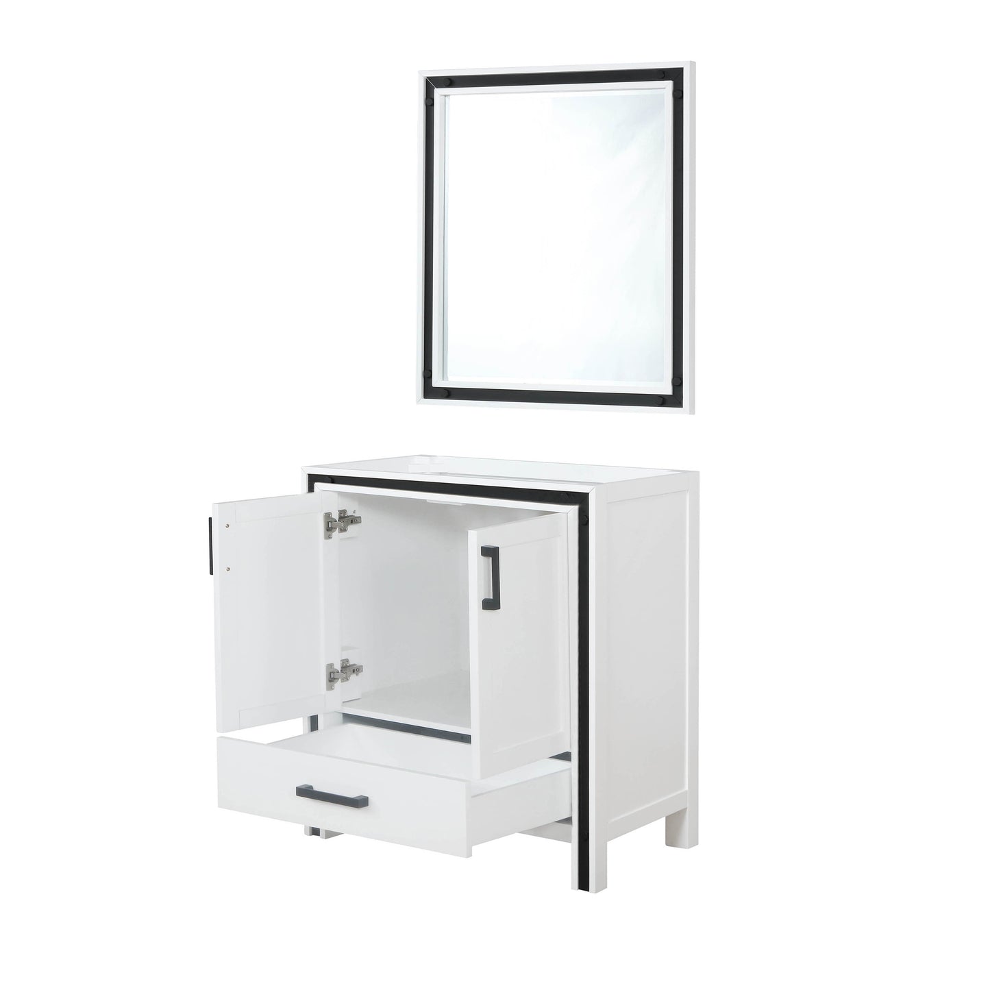 Ziva 30 in W x 22 in D White Bath Vanity