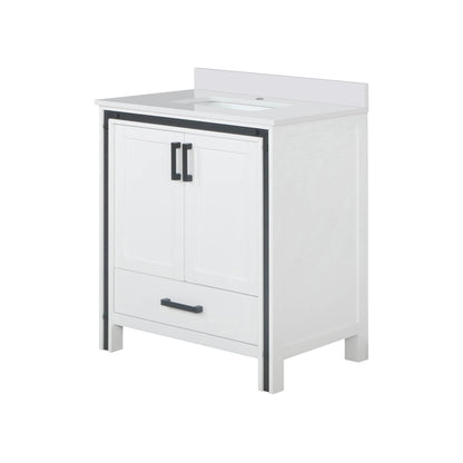 Ziva 30 in W x 22 in D White Bath Vanity