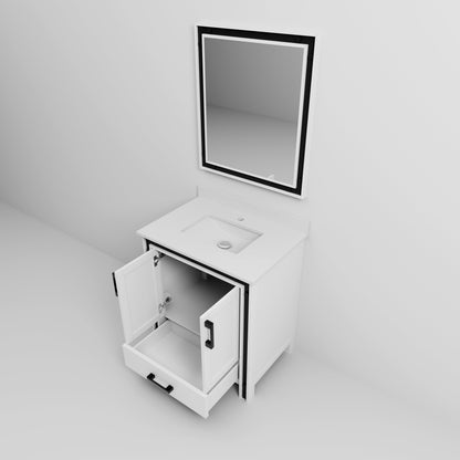 Ziva 30 in W x 22 in D White Bath Vanity