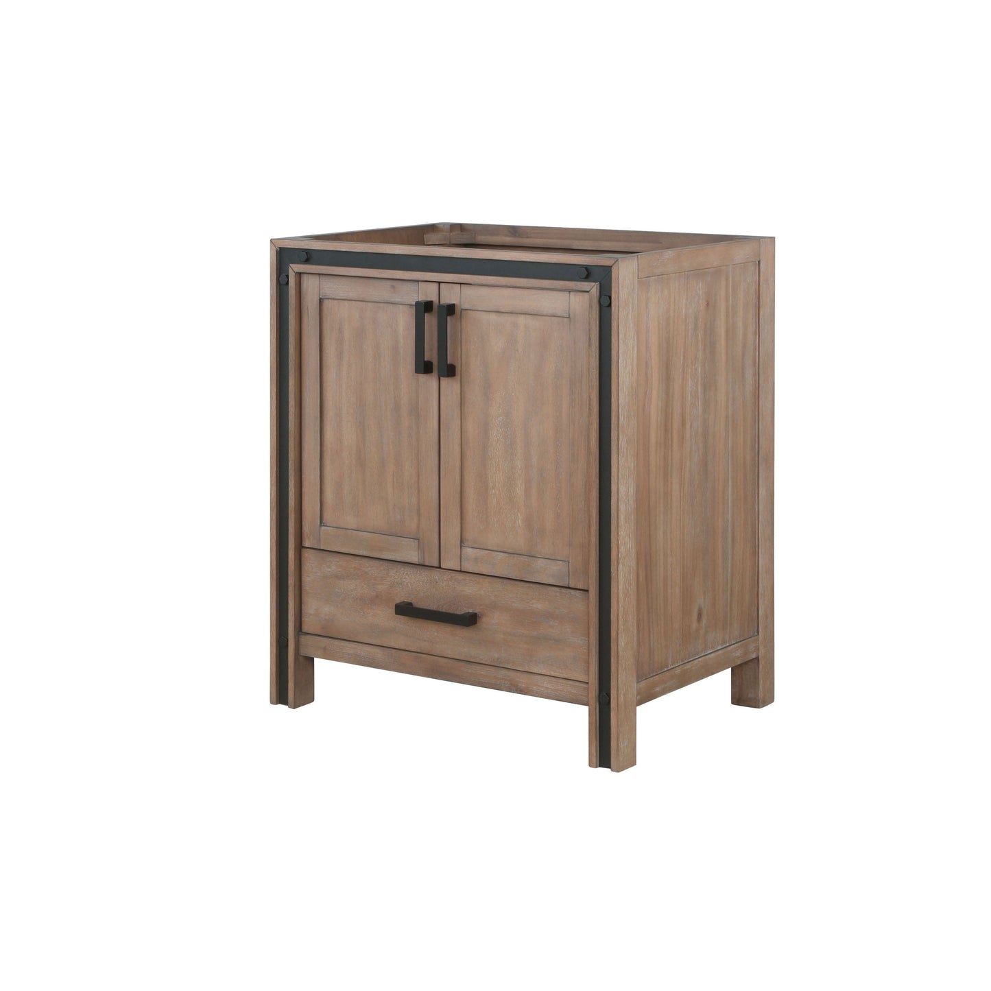 Ziva 30 in W x 22 in D Rustic Barnwood Bath Vanity