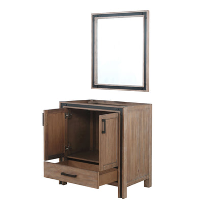 Ziva 30 in W x 22 in D Rustic Barnwood Bath Vanity