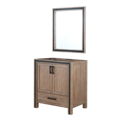 Ziva 30 in W x 22 in D Rustic Barnwood Bath Vanity