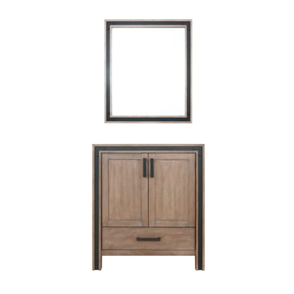 Ziva 30 in W x 22 in D Rustic Barnwood Bath Vanity