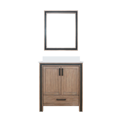Ziva 30 in W x 22 in D Rustic Barnwood Bath Vanity