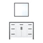 Ziva 48 in W x 22 in D White Bath Vanity