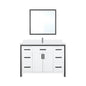 Ziva 48 in W x 22 in D White Bath Vanity