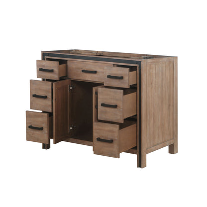 Ziva 48 in W x 22 in D Rustic Barnwood Bath Vanity