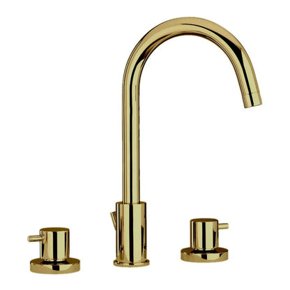 LaToscana Elba Widespread Faucet – 78OK214 Matt Gold | Italian Made