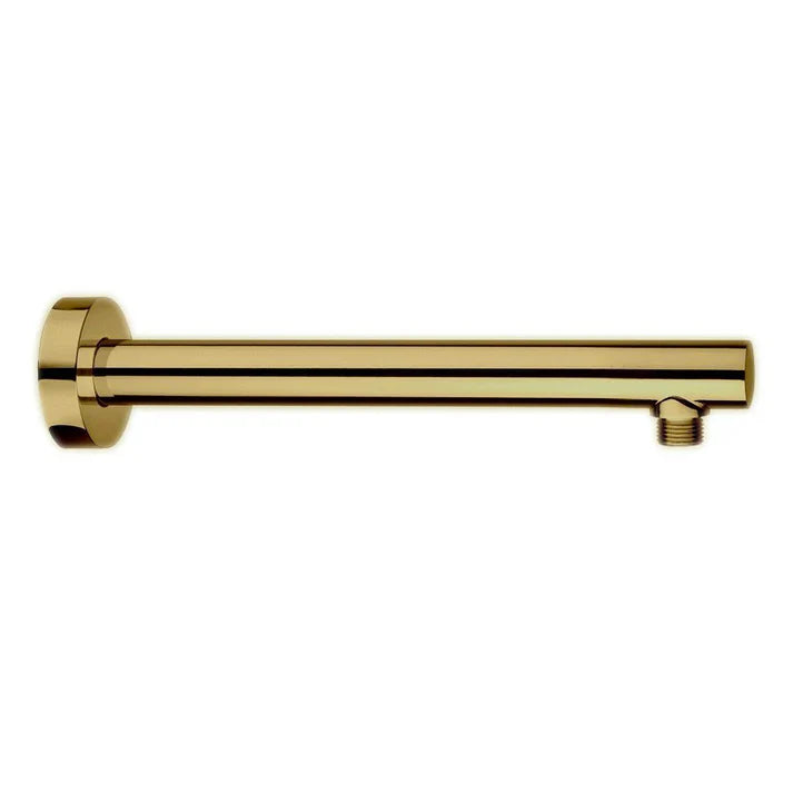 LaToscana 12" Matt Gold Shower Arm – RDOK74512 | Shower Line Italy