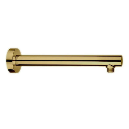 LaToscana 12" Matt Gold Shower Arm – RDOK74512 | Shower Line Italy