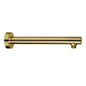 LaToscana 12" Matt Gold Shower Arm – RDOK74512 | Shower Line Italy