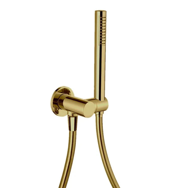 LaToscana Matt Gold Hand Shower Kit – RDOK440 | Wall-Mounted Brass