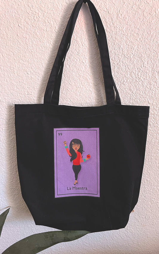 La Maestra Loteria Card Tote Bag