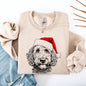 Labradoodle, Santa, Dog, Christmas, Dog Lover, Pet Sweatshirt