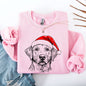 Labrador Retriever, Santa, Dog, Christmas, Dog Lover, Pet Sweatshirt