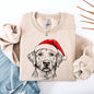 Labrador Retriever, Santa, Dog, Christmas, Dog Lover, Pet Sweatshirt