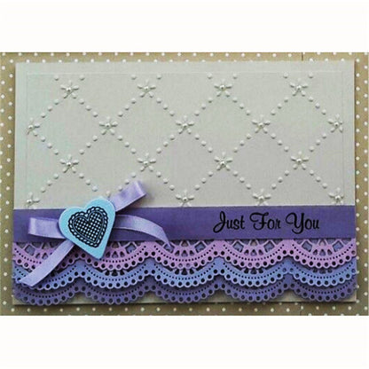 Lace Metal Cutting Dies Stencil Scrapbooking Photo
