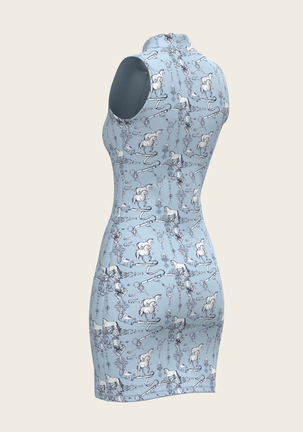 Sky Blue Carnival Golf Dress