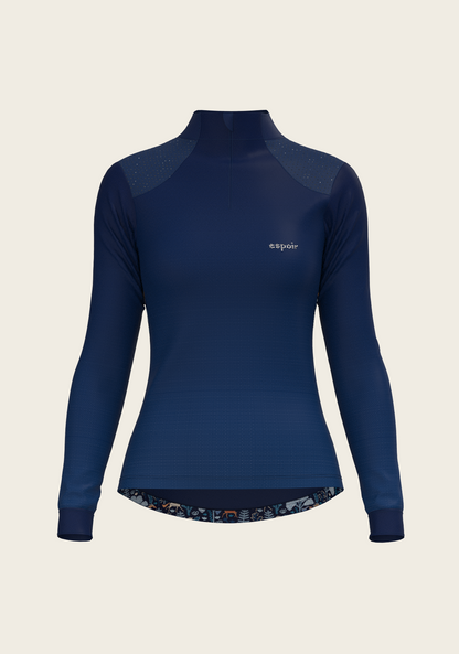  Forest on Navy Sport Sun Shirt