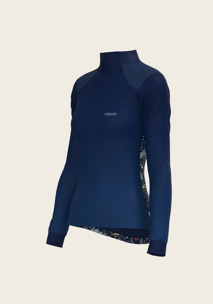  Forest on Navy Sport Sun Shirt