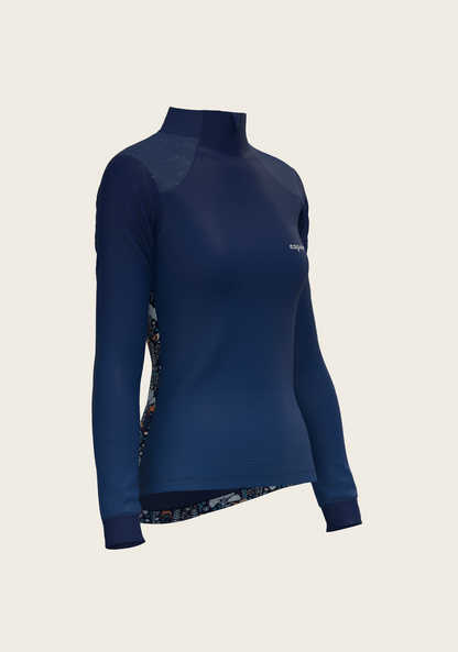  Forest on Navy Sport Sun Shirt