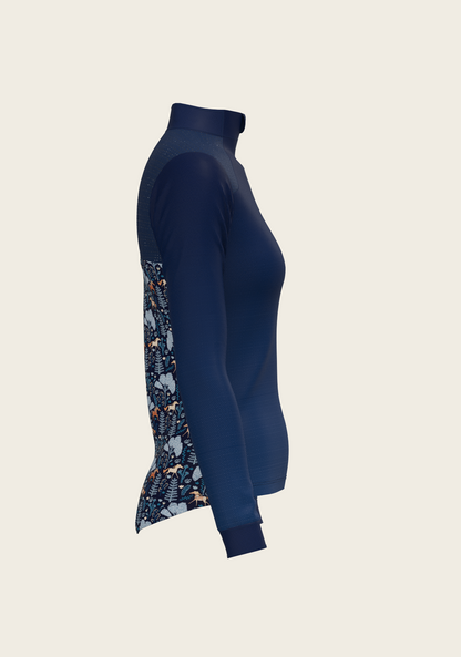  Forest on Navy Sport Sun Shirt