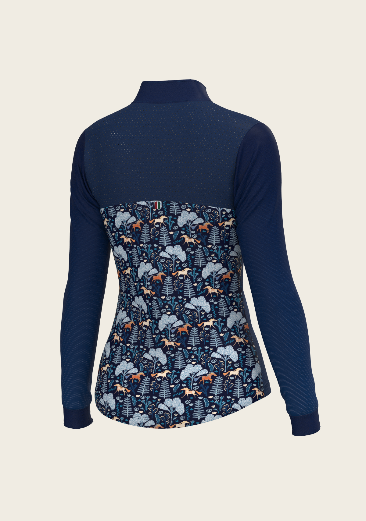  Forest on Navy Sport Sun Shirt