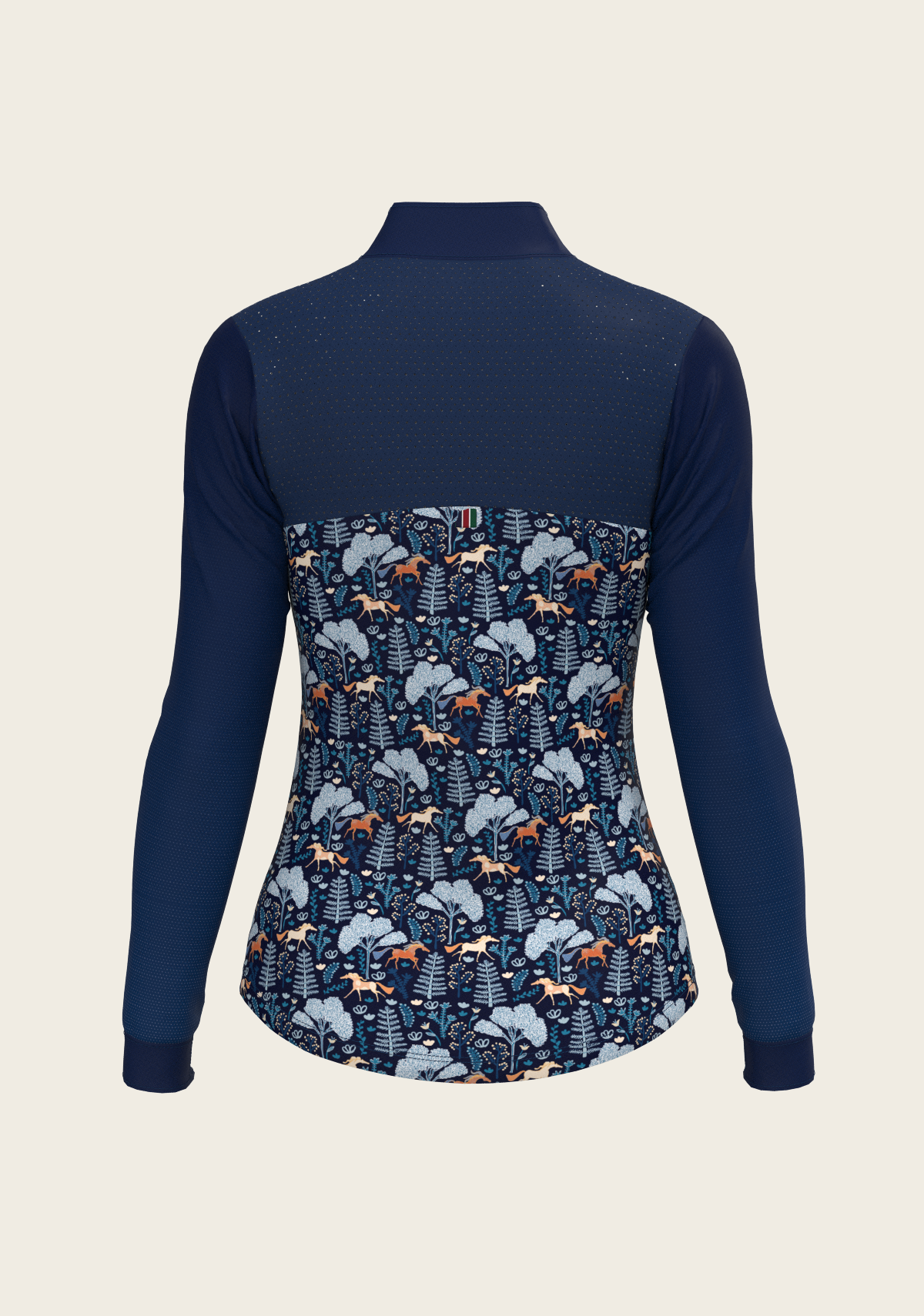  Forest on Navy Sport Sun Shirt
