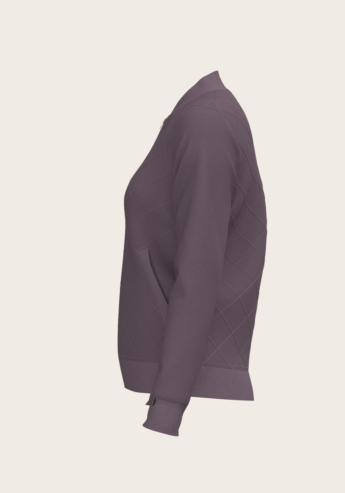  Poppy Seed Island Horses Reversible Jacket